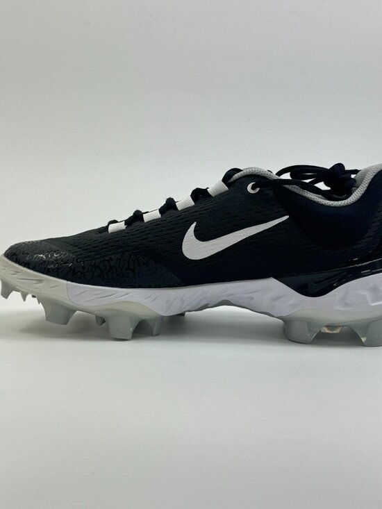 Nike Alpha Huarache Elite 4 Low MCS \'Black White\' DX6962-010 Baseball size 11